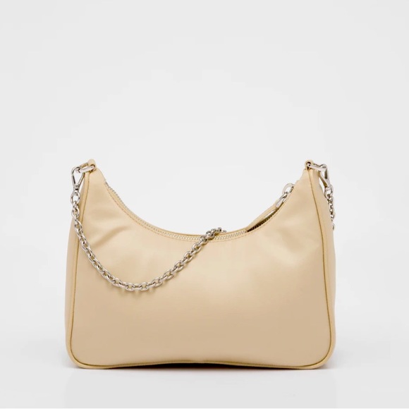 Authentic Prada Re-Edition 2005 Nylon Bag in Beige in Excellent Condition!!! - Picture 11 of 16